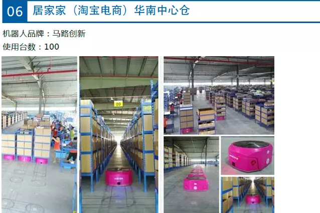 居家家(淘寶電商)華南中心倉機器人分揀系統